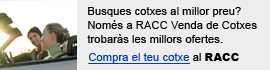 Les millors ofertes, a RACC Venda de Cotxes